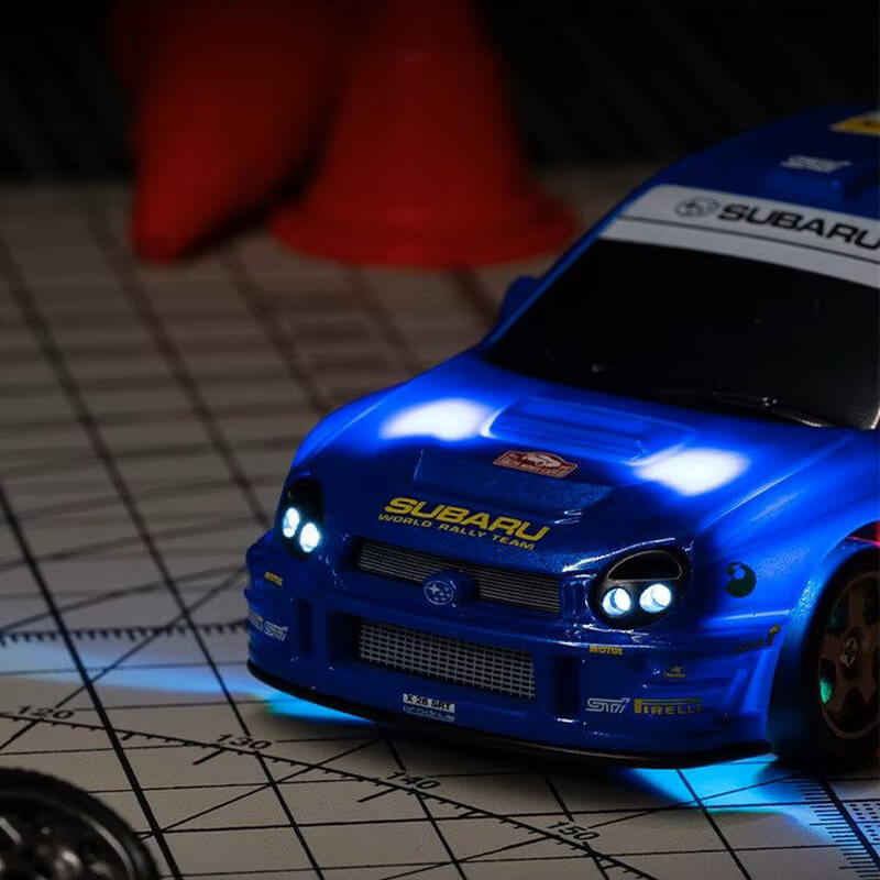 Drifting Subaru WRX STI