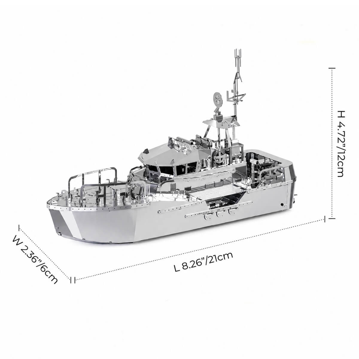 American Coast Guard Cutter - Metal Construction Set