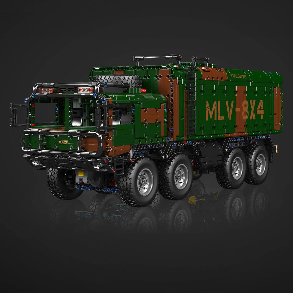 Remote-Controlled Missile Launcher Truck 3593pcs