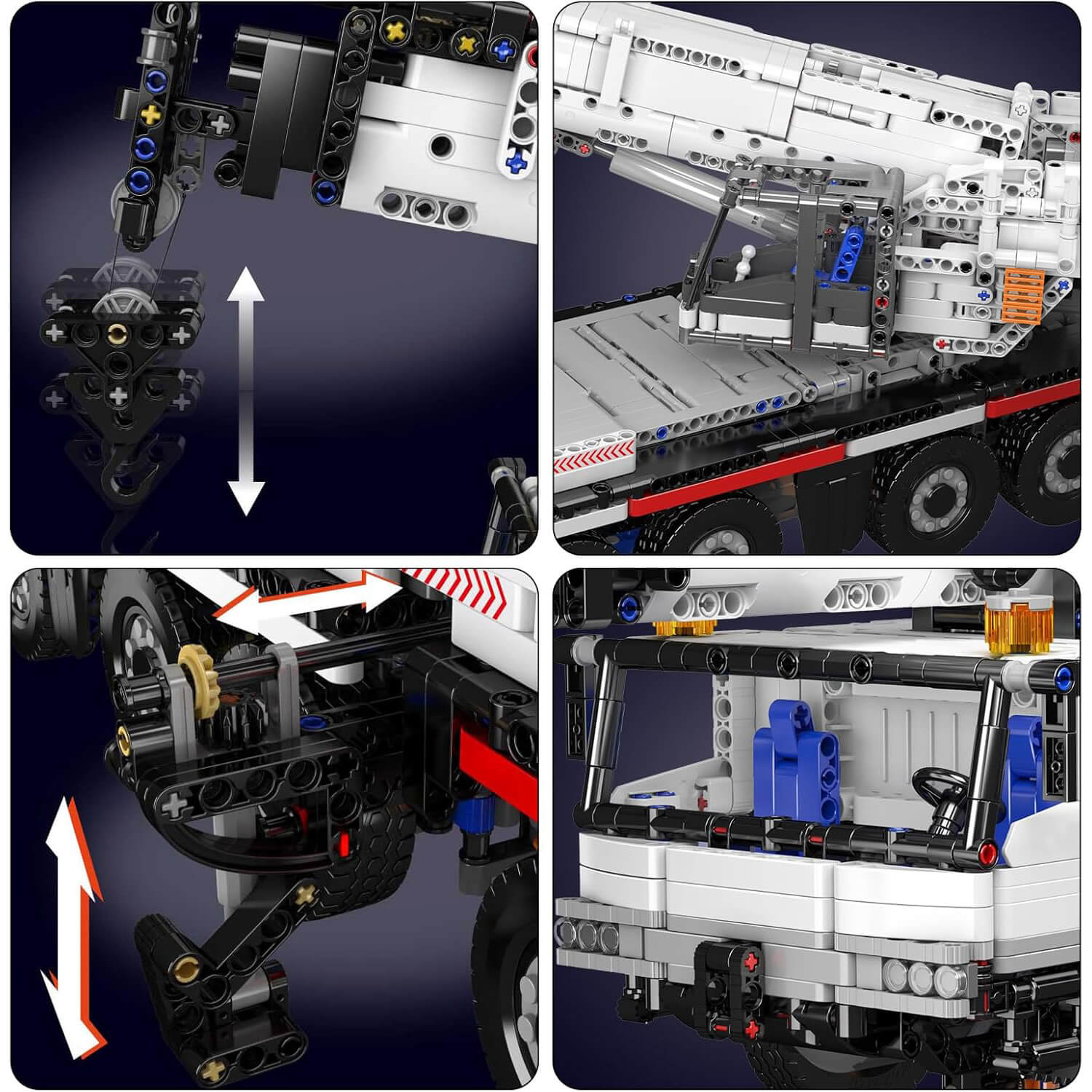 Remote Controlled Mega Crane 3247pcs
