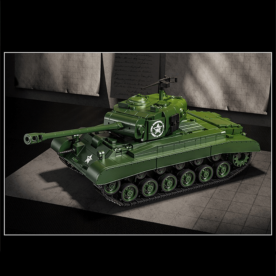 M26 Pershing Heavy Tank 1702pcs