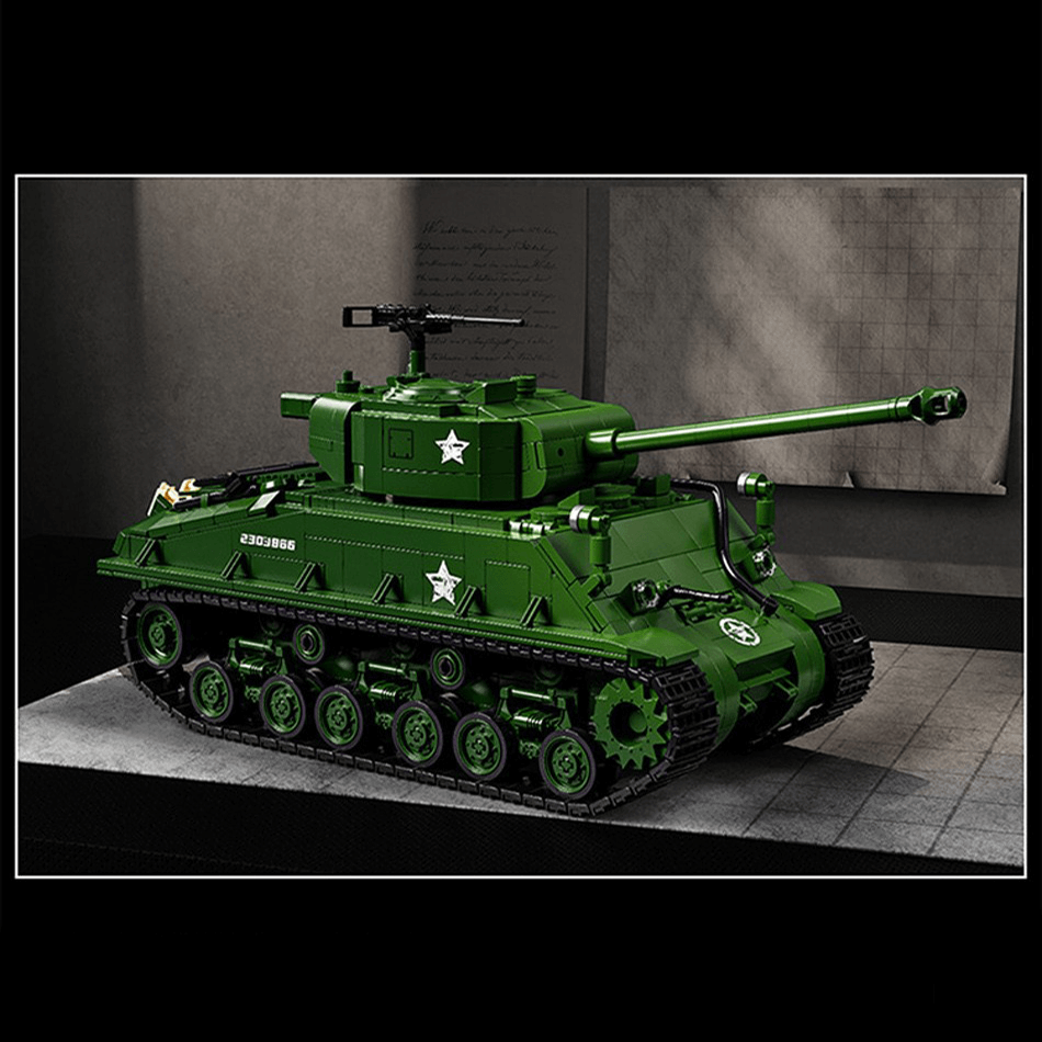 M4 Sherman Tank 1681pcs