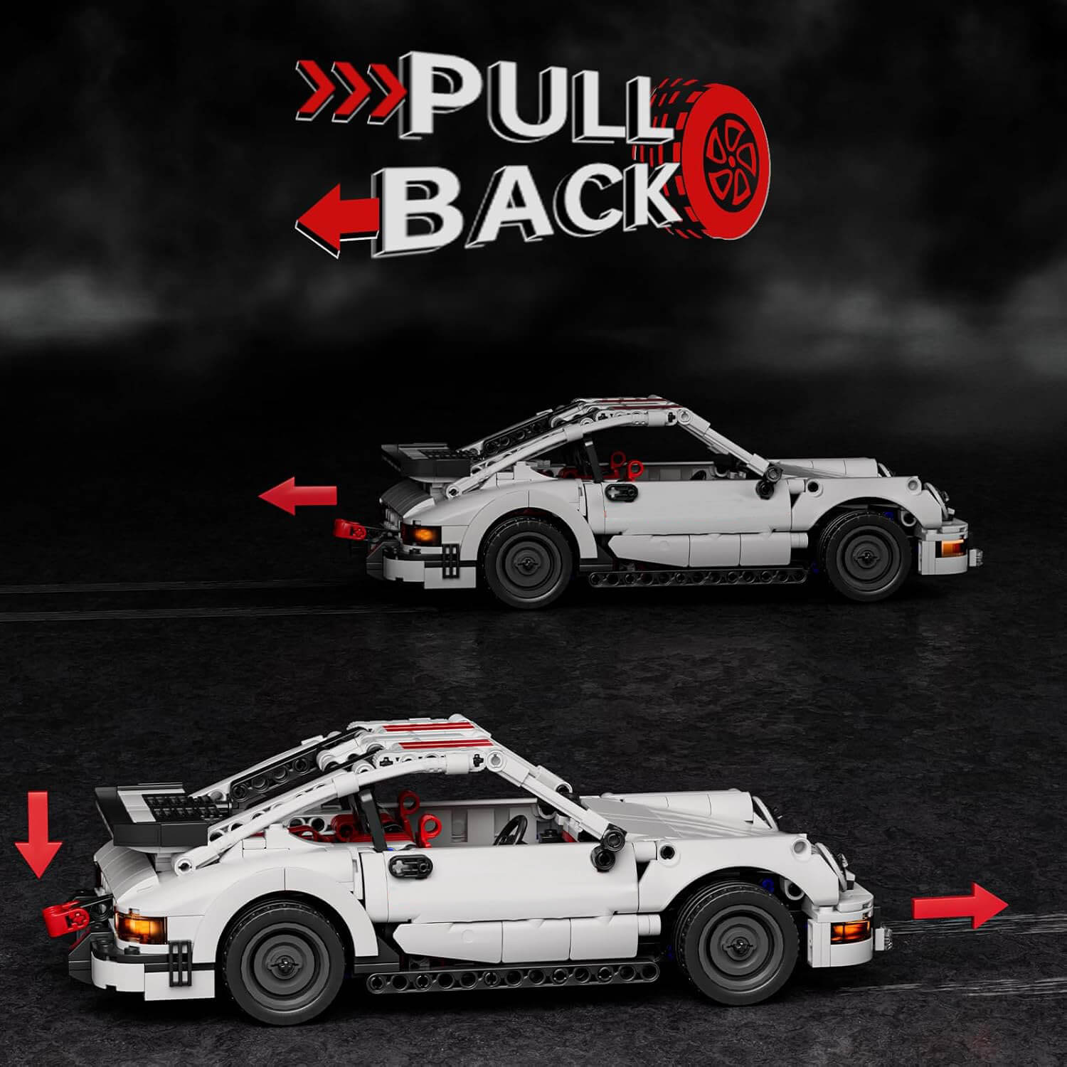 German Classic Sports Car 823pcs