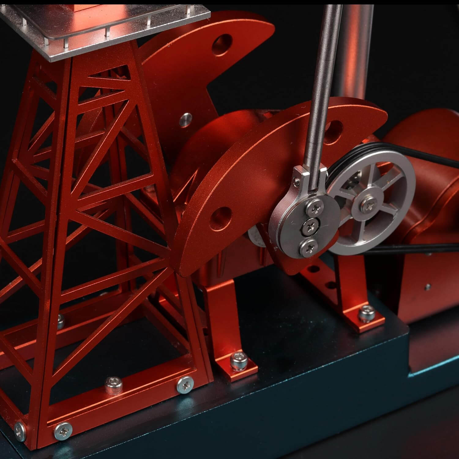 Kinetic Oil Pumpjack - Metal Construction Set