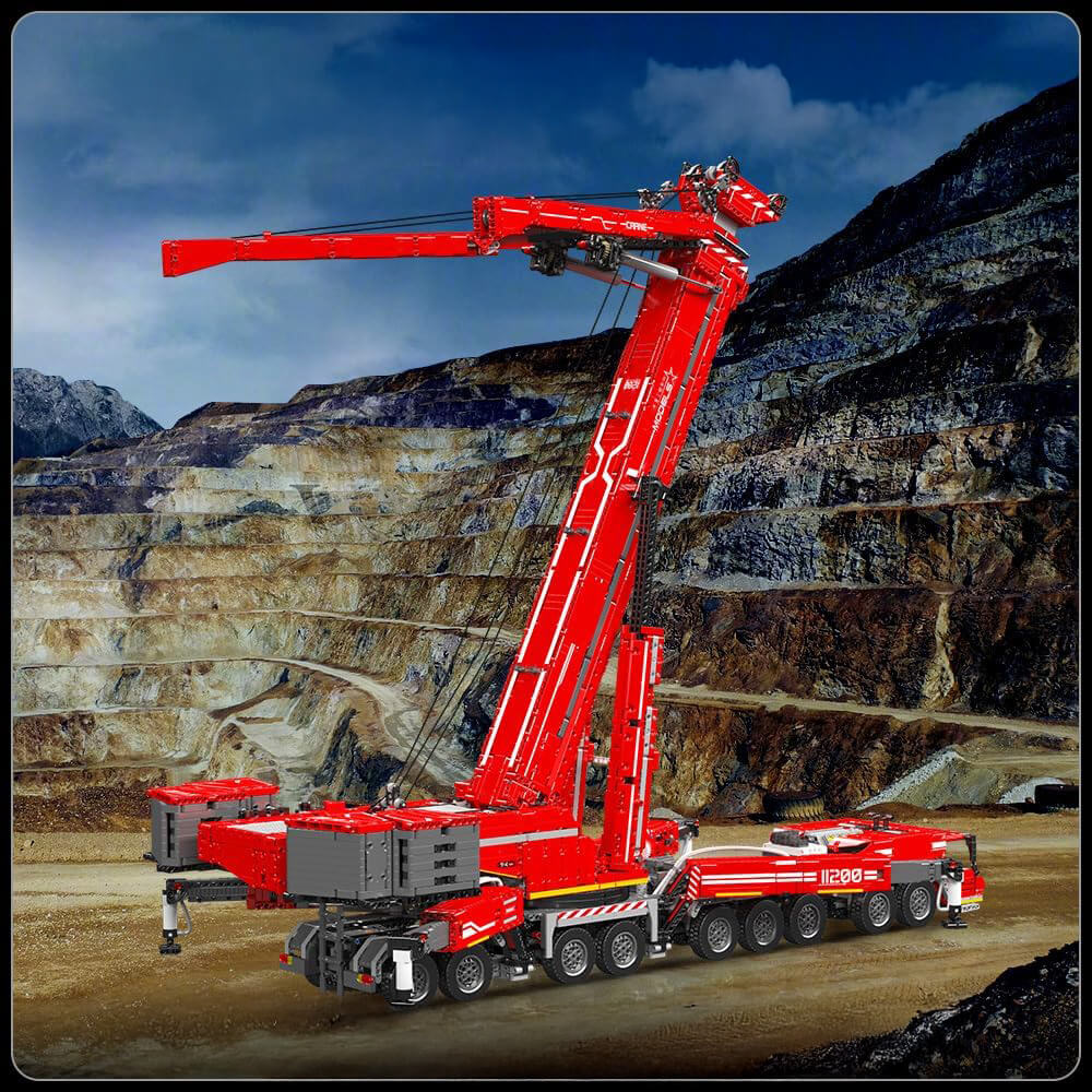 Heavy Duty Remote Controlled Crane V2 8505pcs