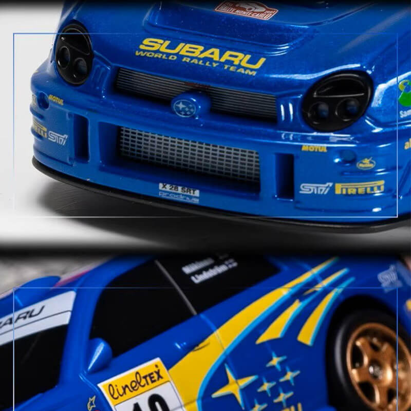 Drifting Subaru WRX STI