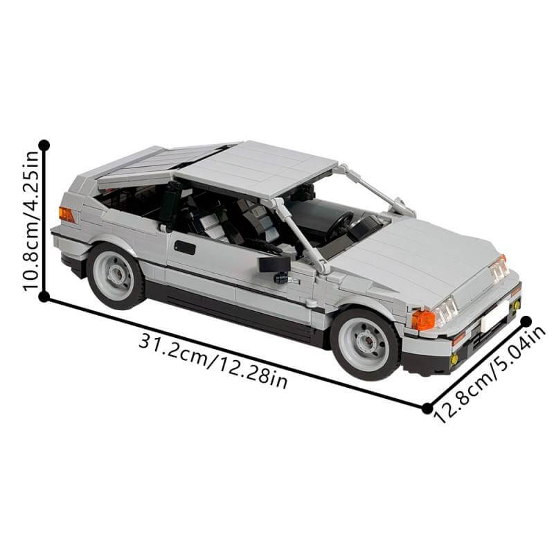 Classic JDM Street Racer 1167pcs