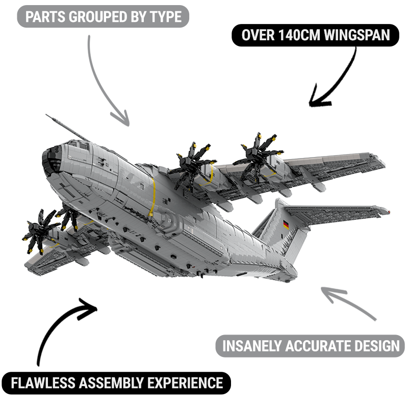 The Ultimate Cargo Plane 14773pcs
