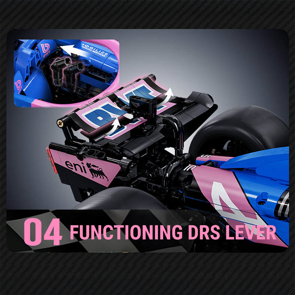The BWT Alpine Formula One Team Car 2172pcs