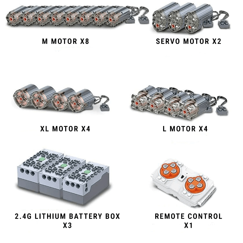 Ultimate Heavy Machinery Bundle 25,624pcs