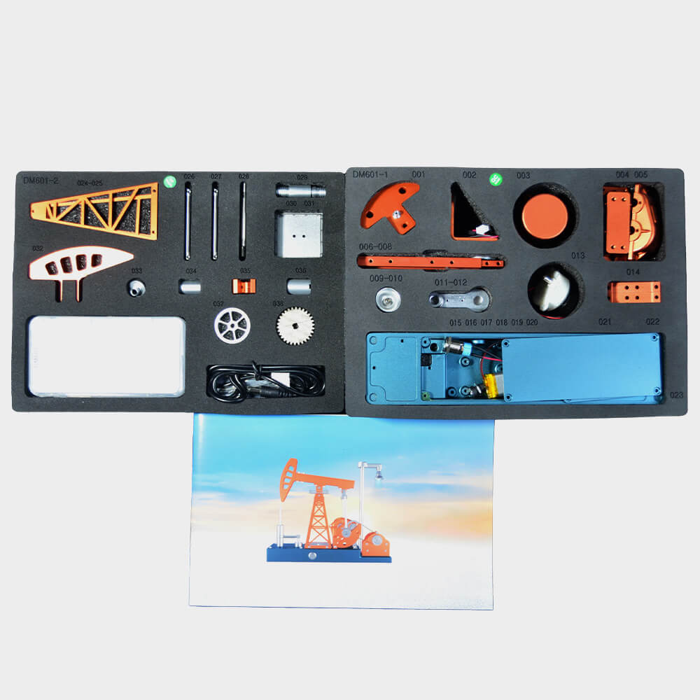 Kinetic Oil Pumpjack - Metal Construction Set