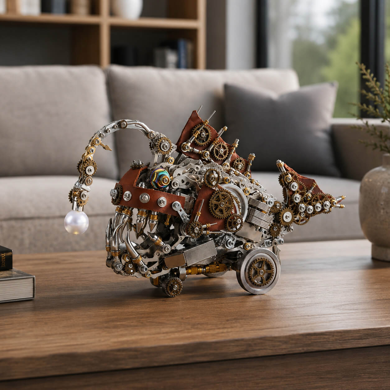 The Steampunk Anglerfish - Metal Construction Set