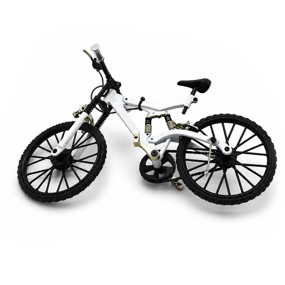 Classic Silver Bicycle - Metal Construction Set