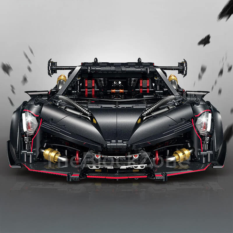 Limited Edition Meteorite Black Supercar 3808pcs