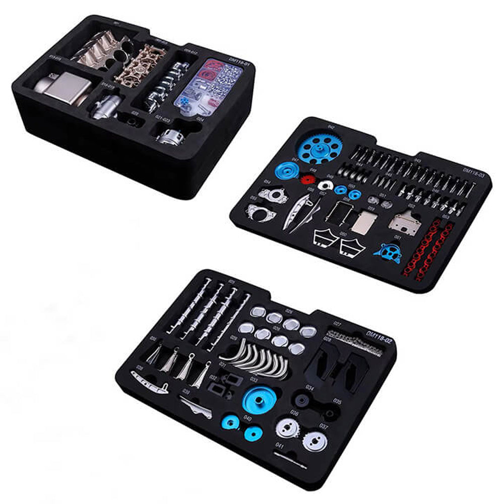 Exposed V8 Engine - Metal Construction Set