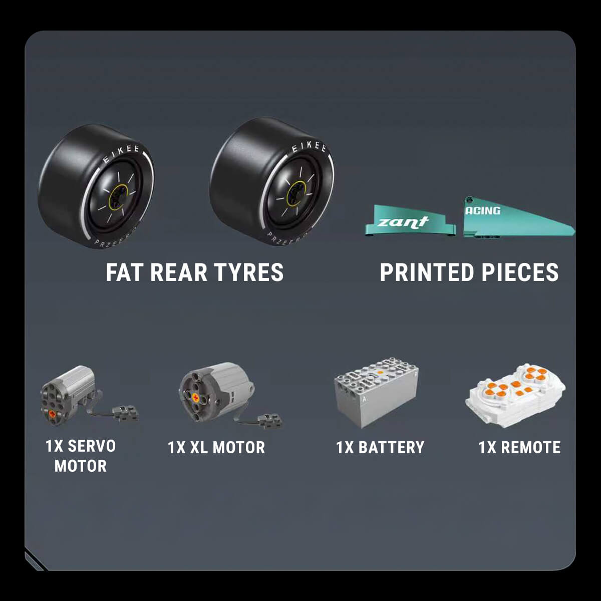 Remote Controlled British Racing Green 1959pcs