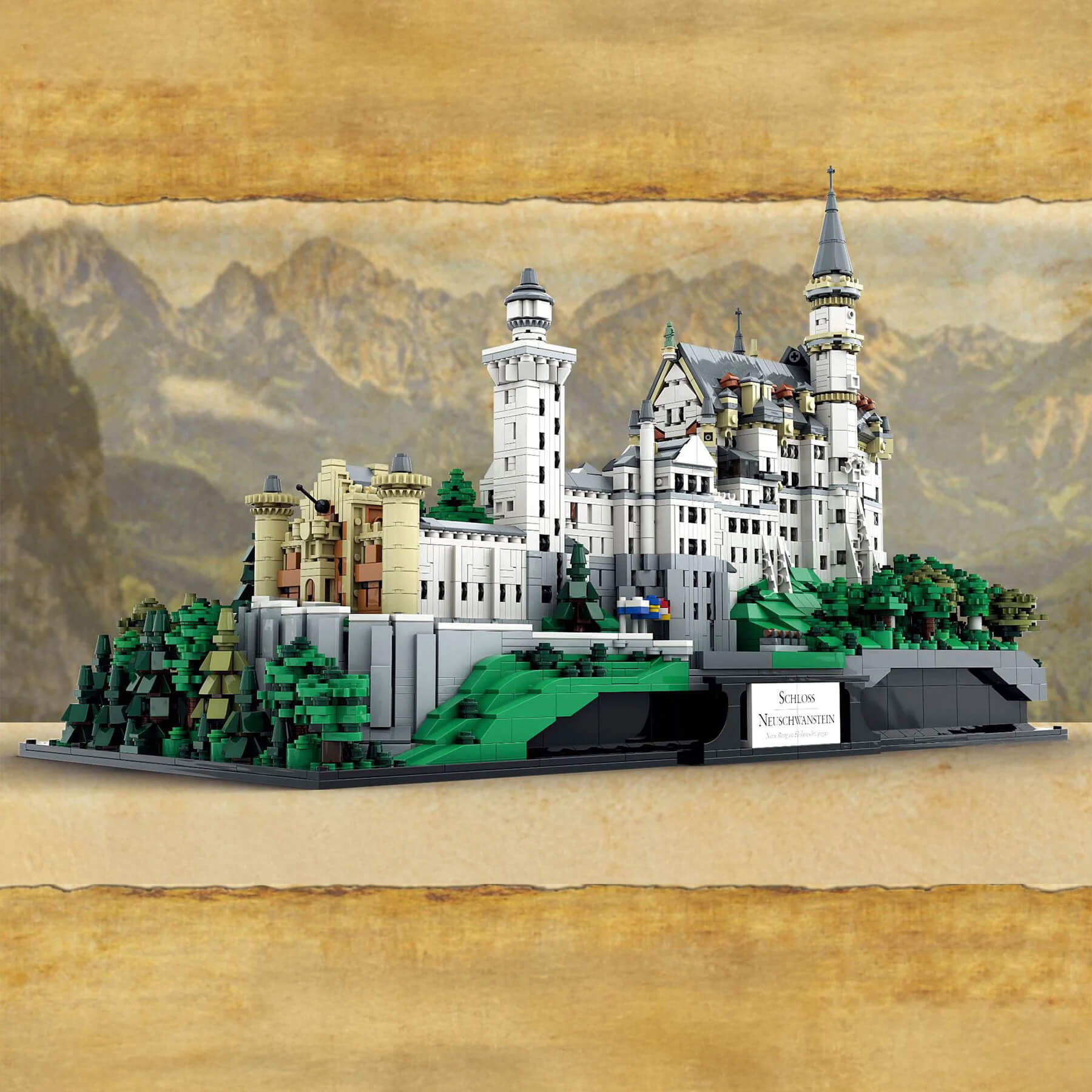 Neuschwanstein Castle 6785pcs