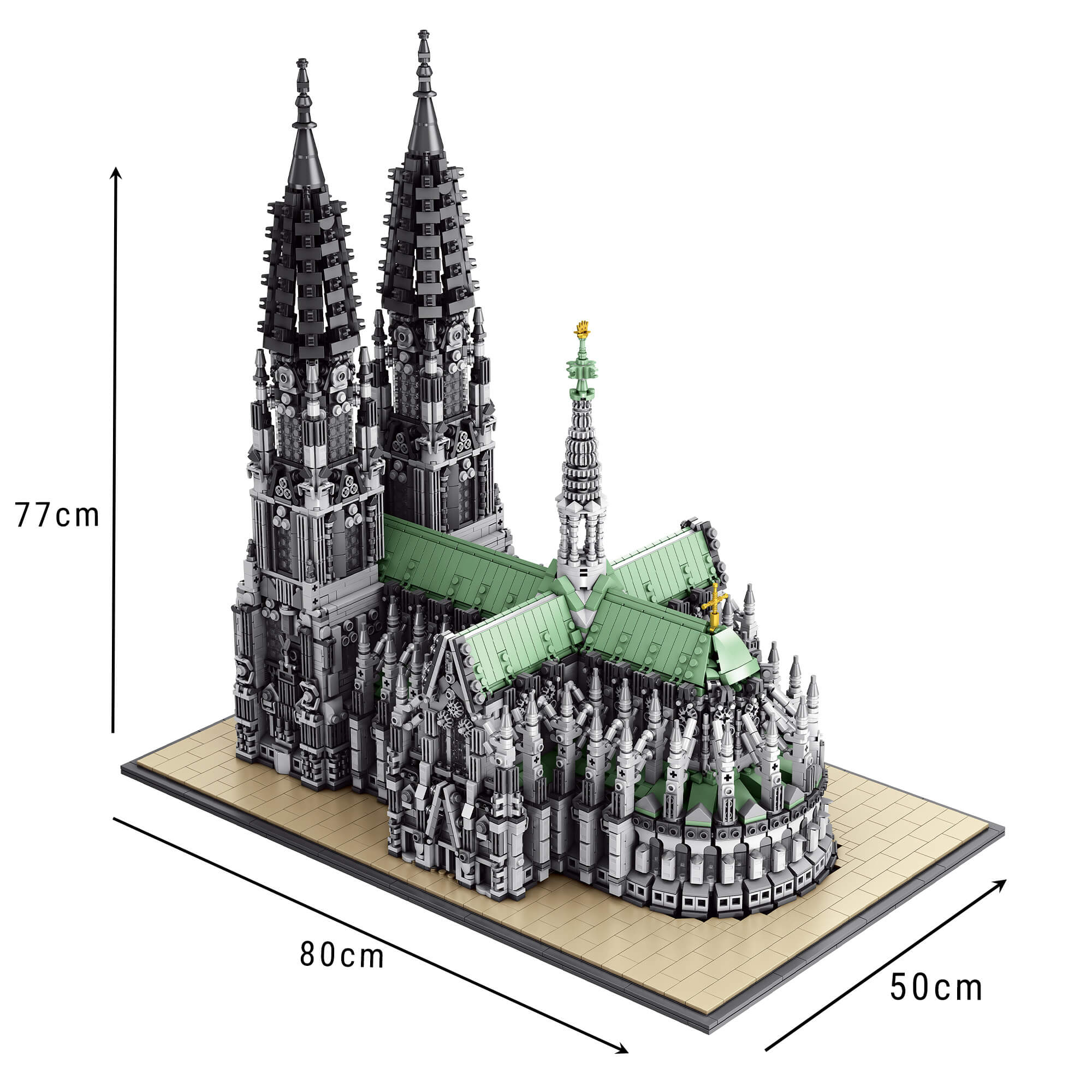 Cologne Cathedral 8613pcs