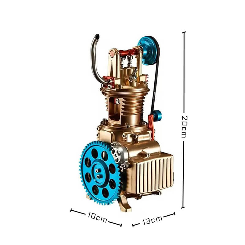 Single Cylinder Engine - Metal Construction Set