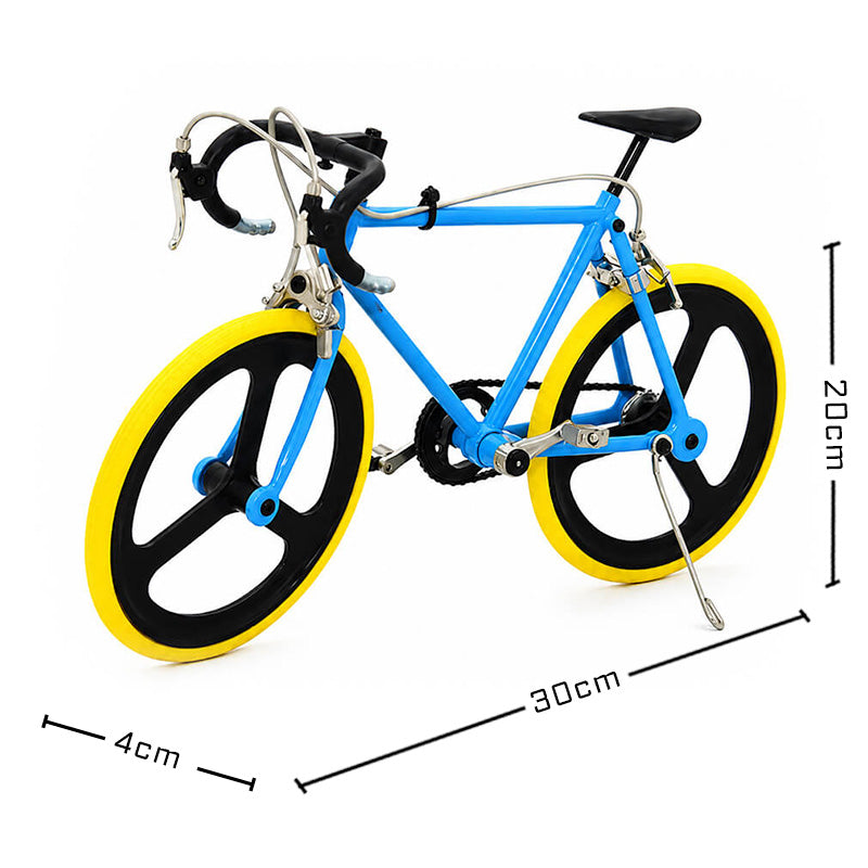 Blue Racing Bicycle - Metal Construction Set