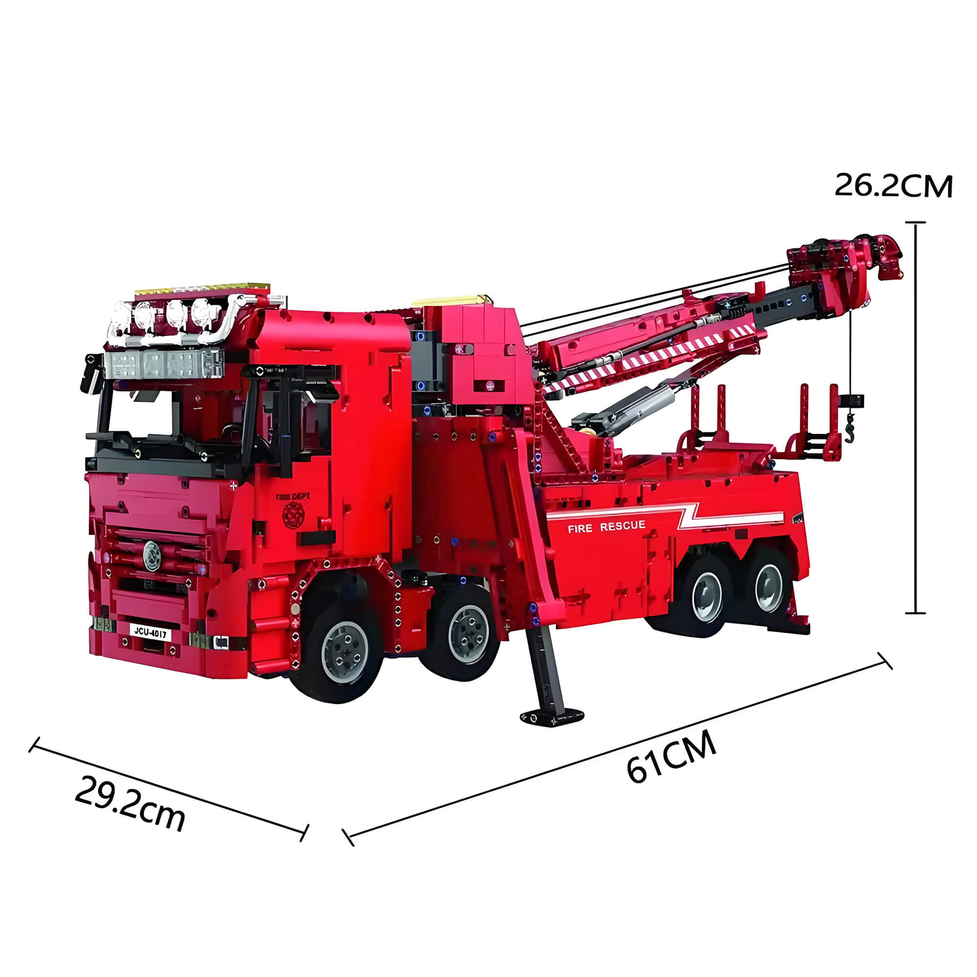 Remote Controlled Rescue Truck 4915pcs