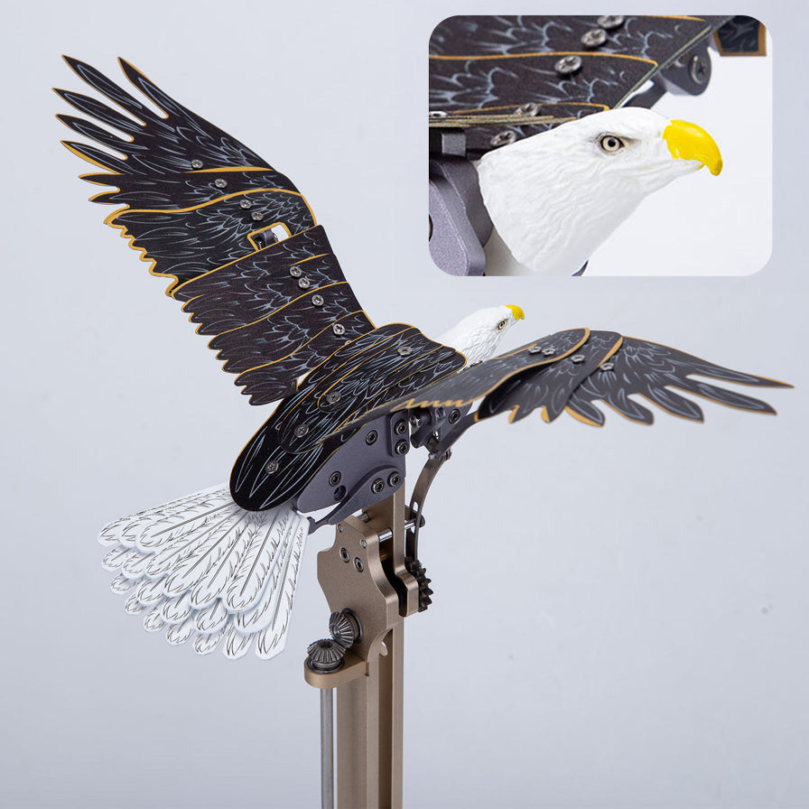 Soaring Mechanical Eagle - Metal Construction Set