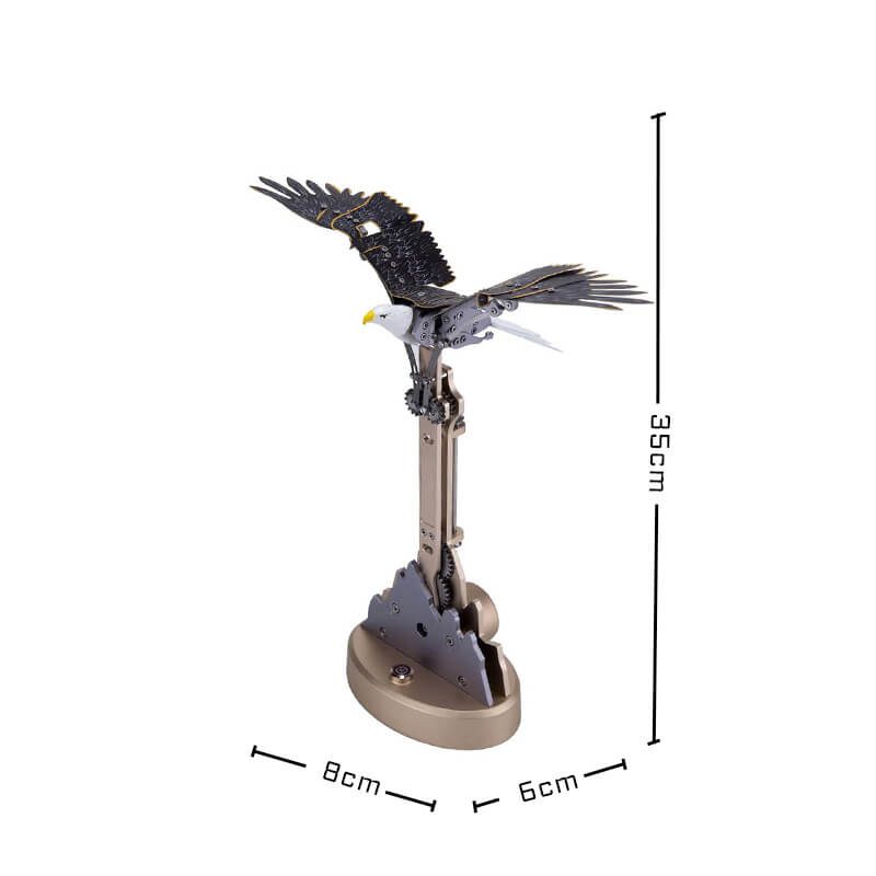 Soaring Mechanical Eagle - Metal Construction Set