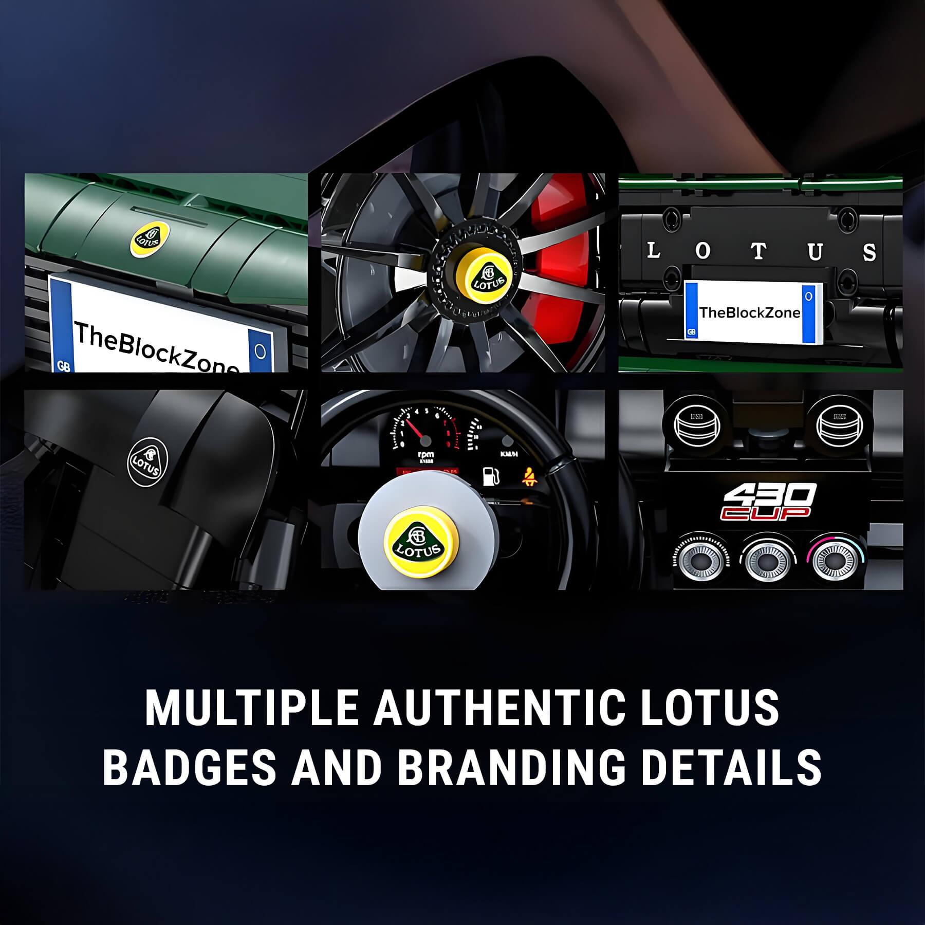 Lotus Exige Cup 430 3729pcs