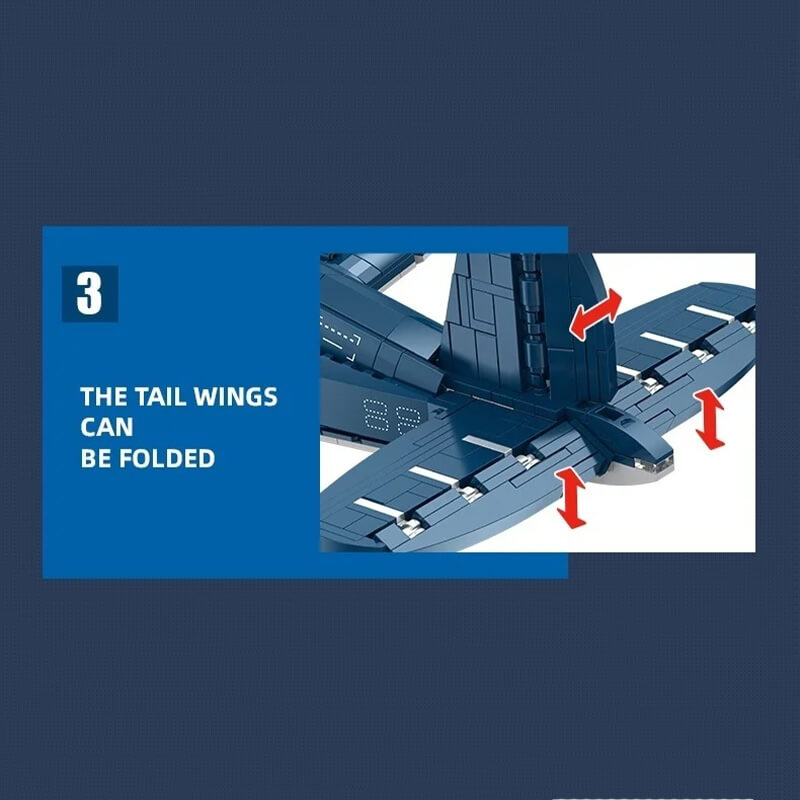 The Vought F4U Corsair 766pcs