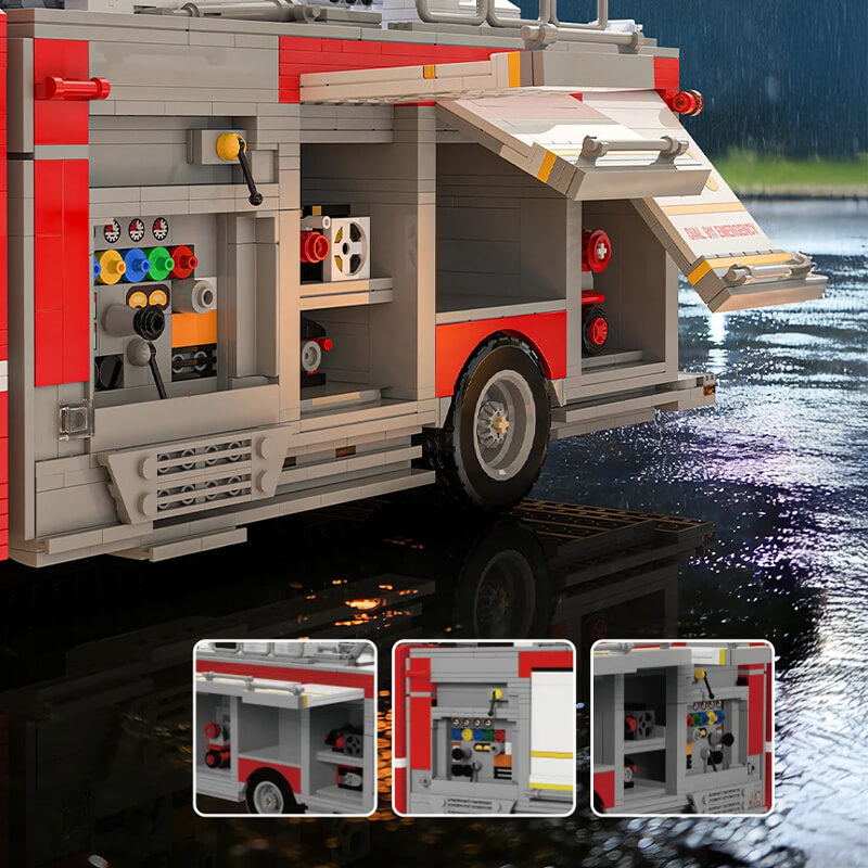 American Firetruck 3032pcs