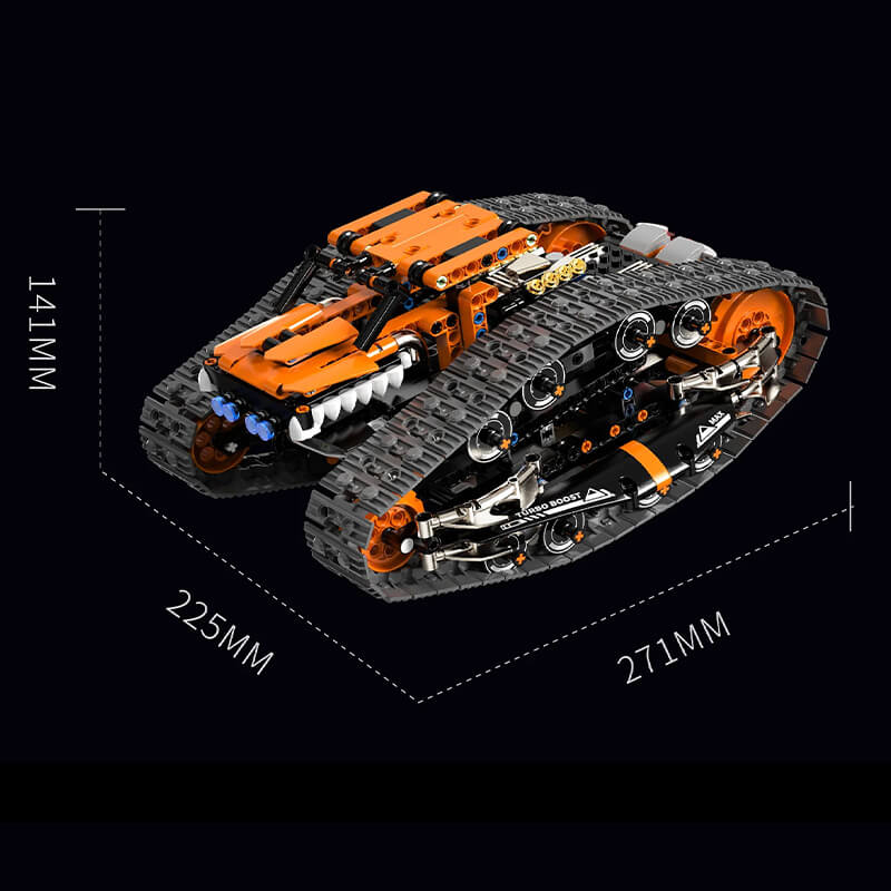Dual-Mode Remote Controlled Crawler 990pcs