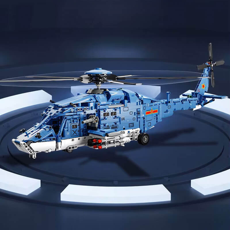 Gunship Helicopter 1710pcs