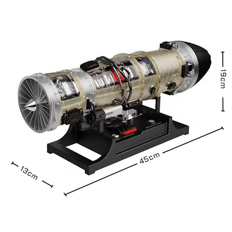 J-20 Turbofan Engine - Metal Construction Set