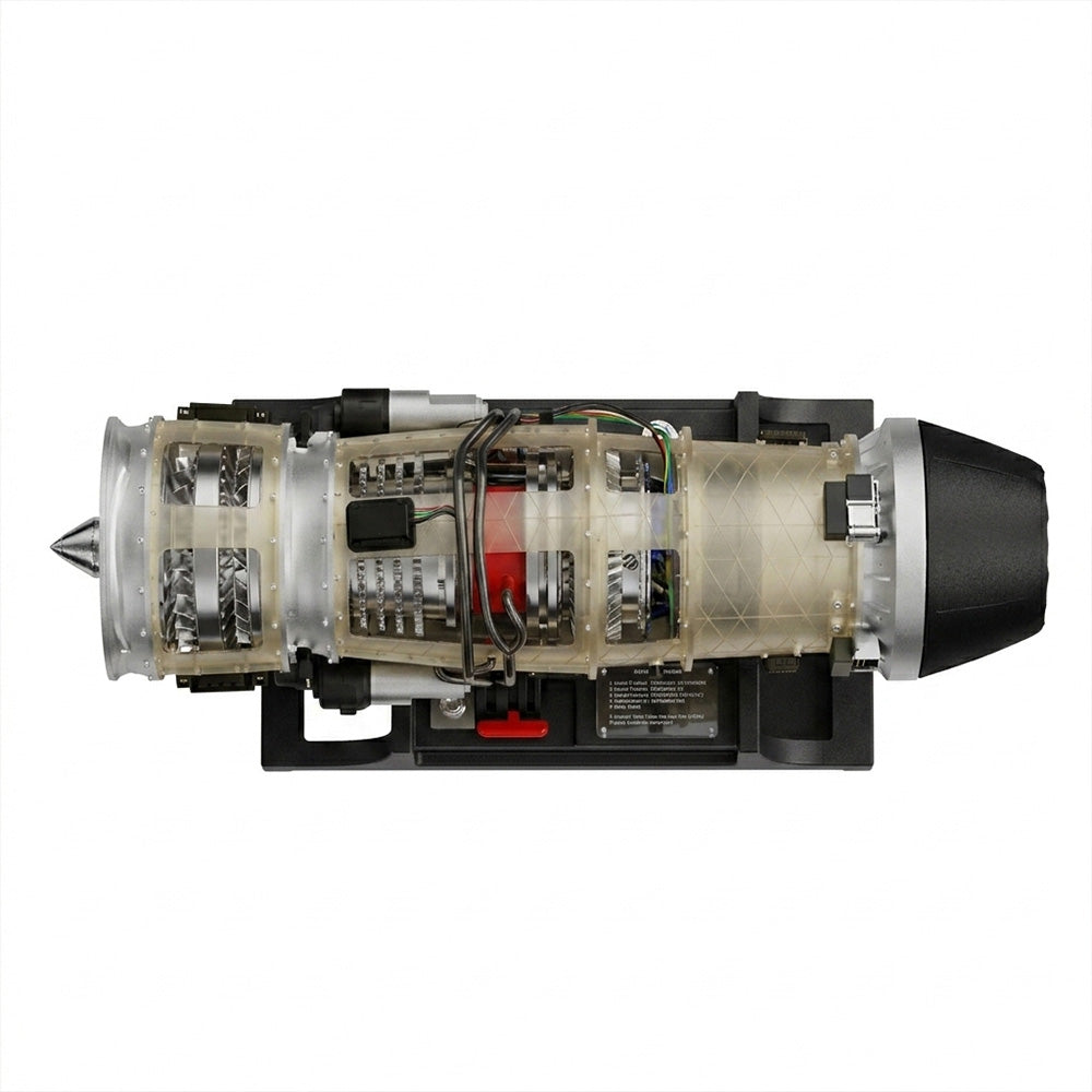 J-20 Turbofan Engine - Metal Construction Set