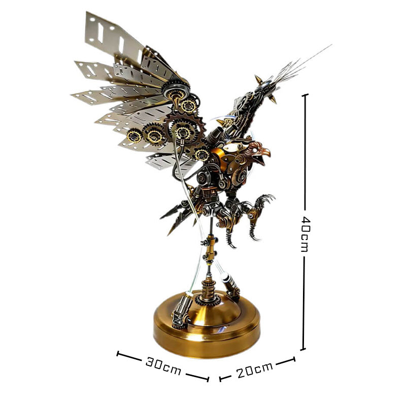 Steampunk Mechanical Eagle - Metal Construction Set