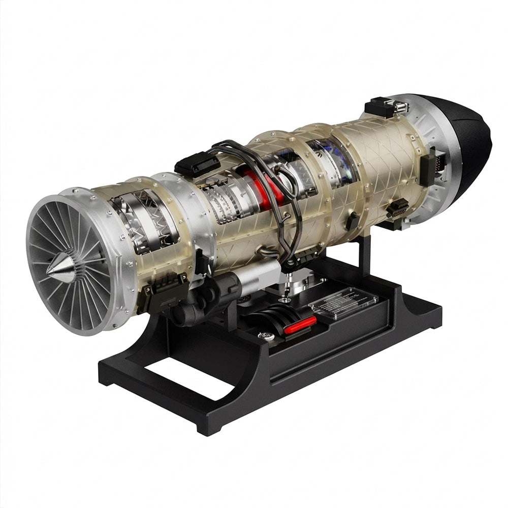 J-20 Turbofan Engine - Metal Construction Set