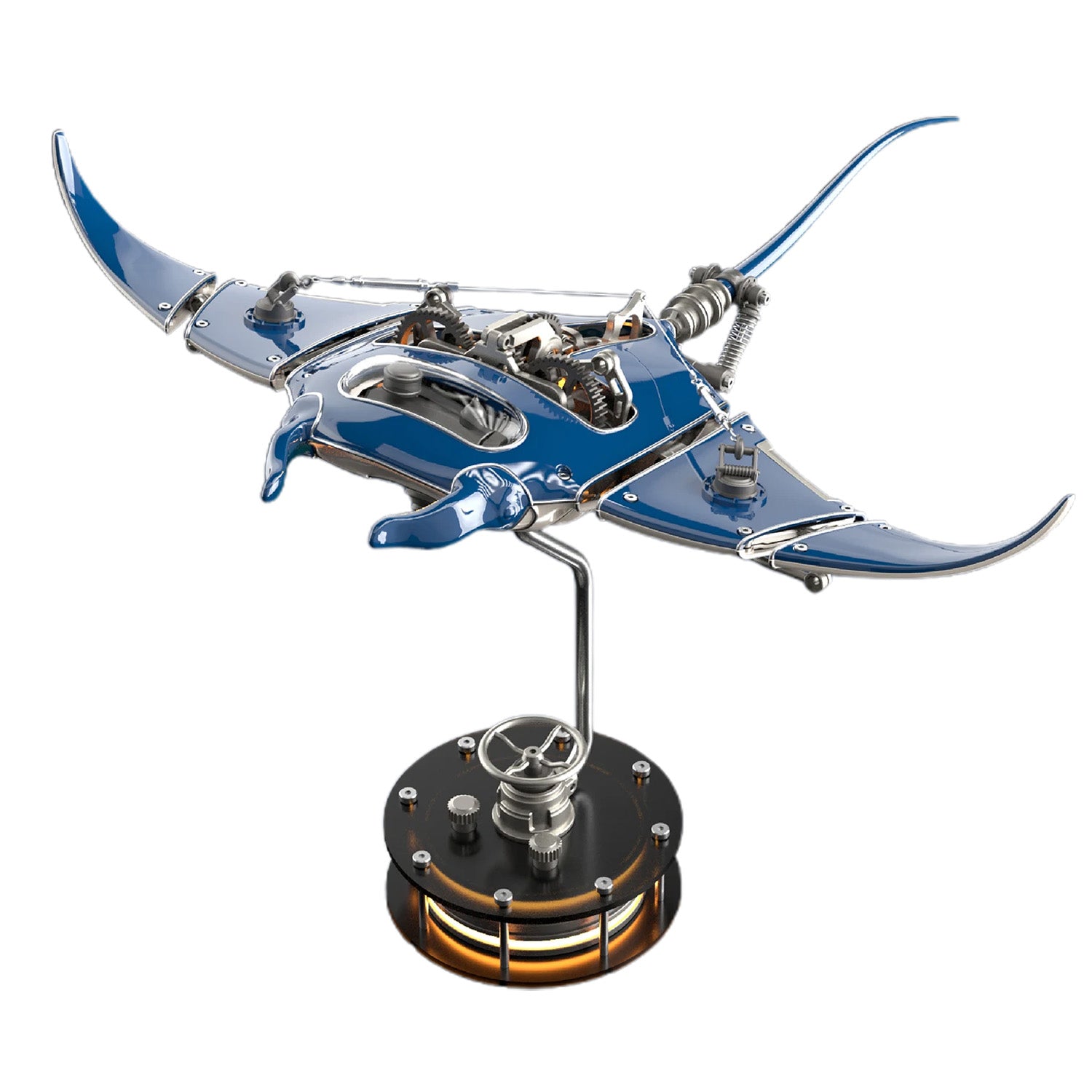 The Manta Ray Sea Guardian - Metal Construction Set