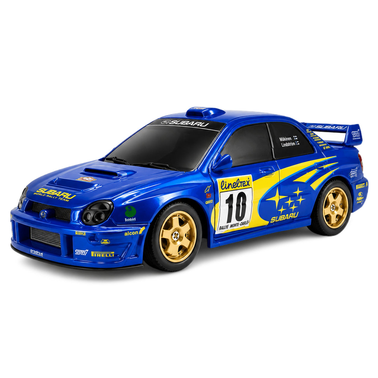 Drifting Subaru WRX STI