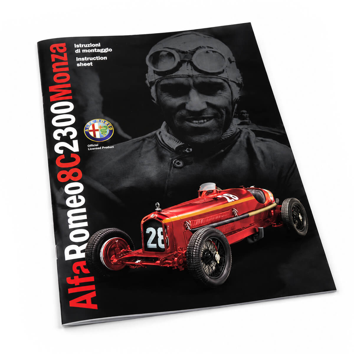 Alfa Romeo 8C2300 Monza 1:12 Scale - Construction Set