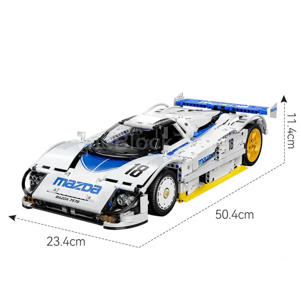 Remote Controlled Mazda 787B 1796pcs
