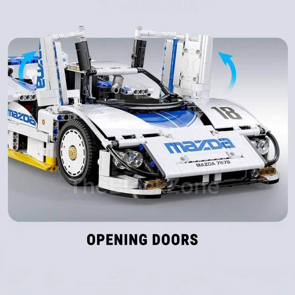 Remote Controlled Mazda 787B 1796pcs