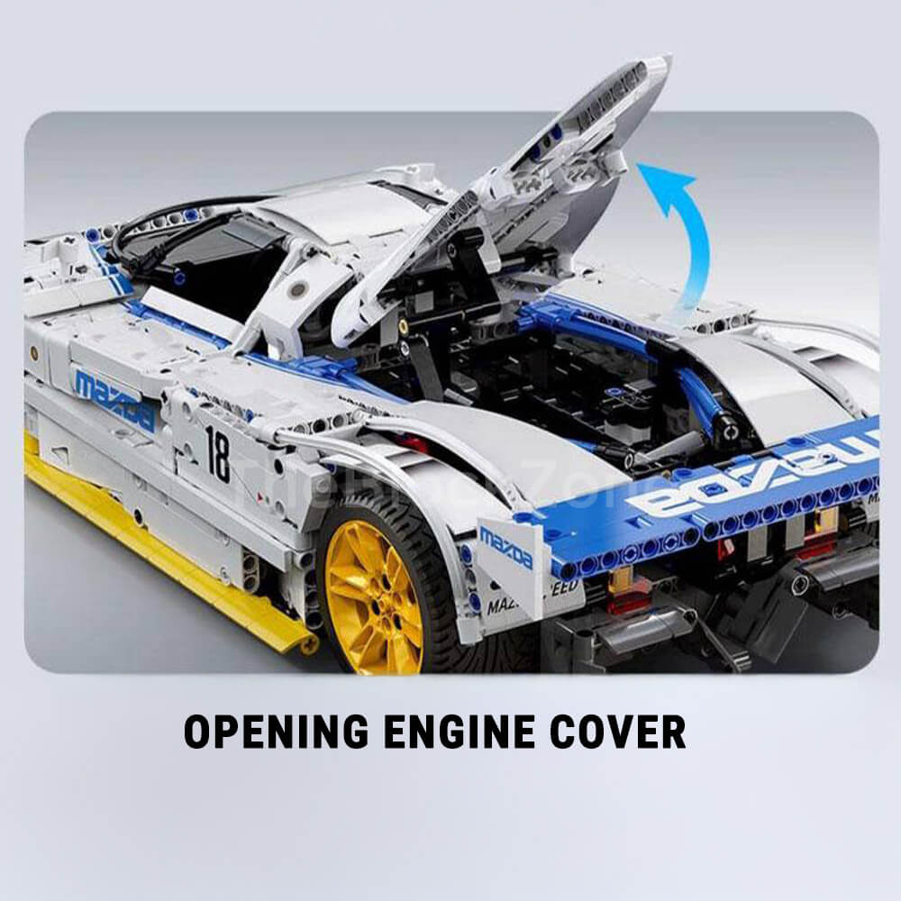 Remote Controlled Mazda 787B 1796pcs