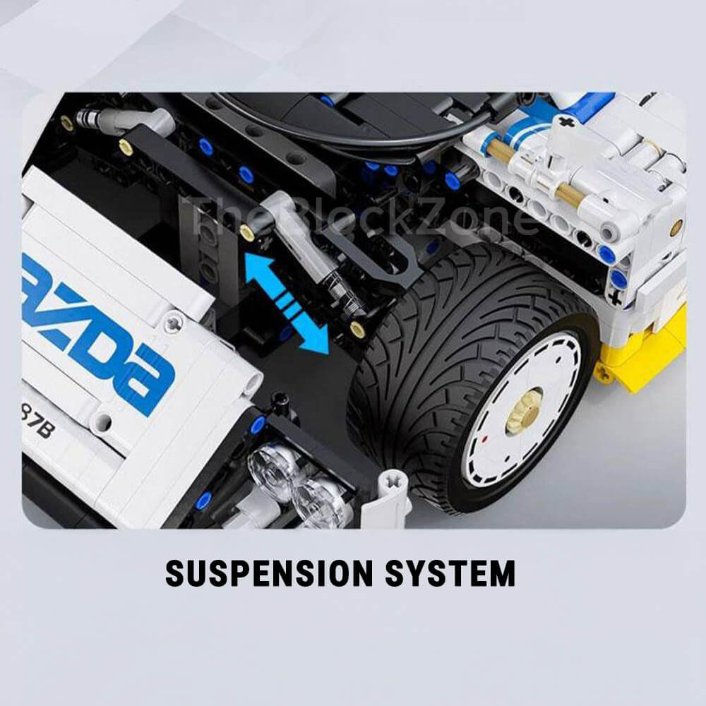 Remote Controlled Mazda 787B 1796pcs