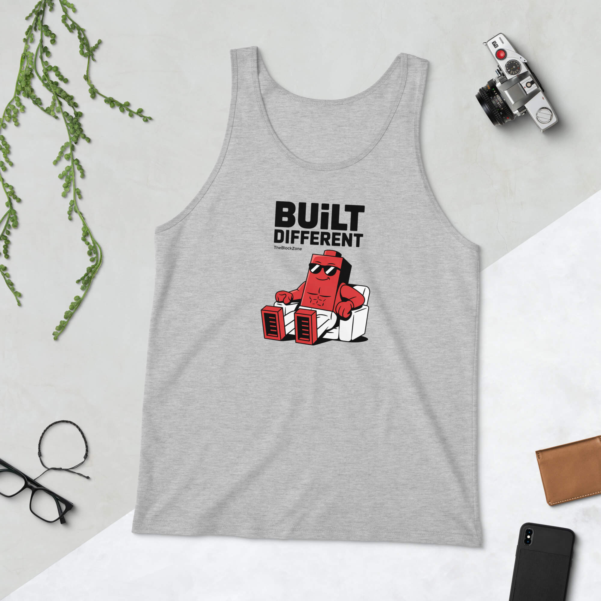 Built Different Tank Top