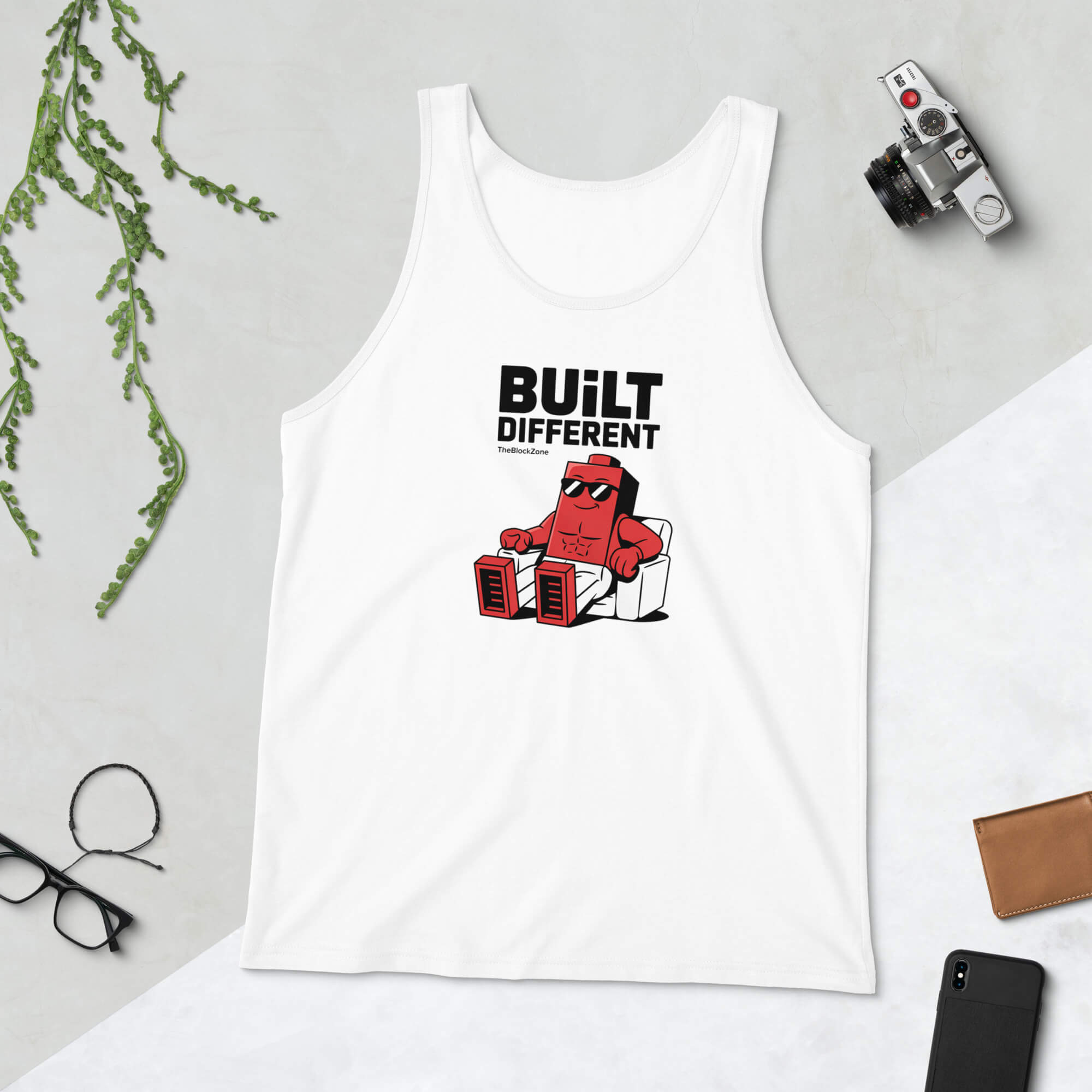 Built Different Tank Top