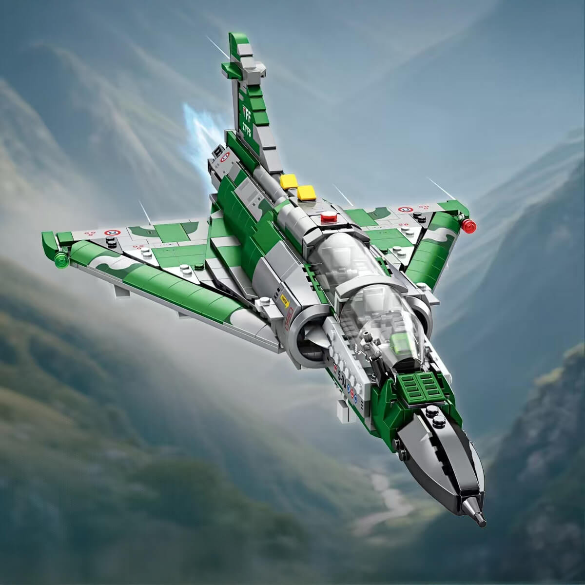 French Tactical Strike Jet 1011pcs