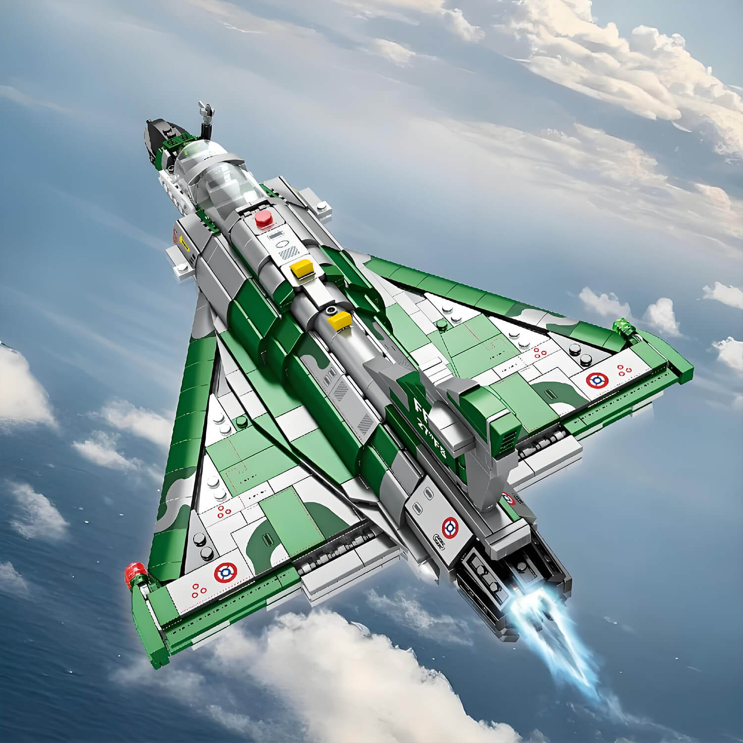 French Tactical Strike Jet 1011pcs