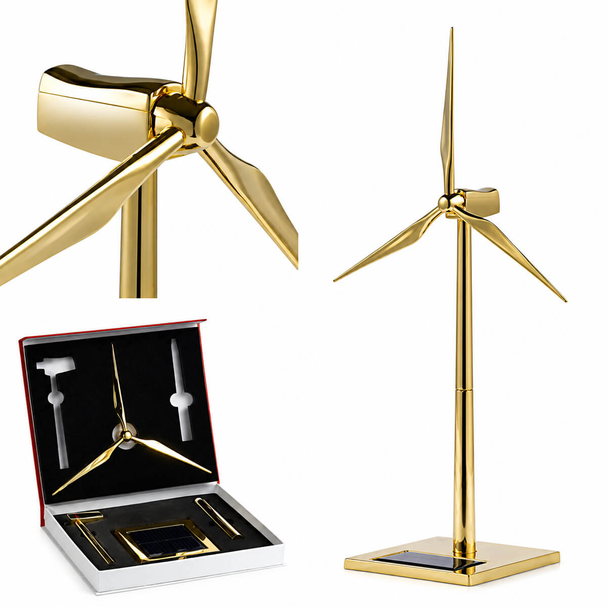 Solar Windmill - Metal Construction Set