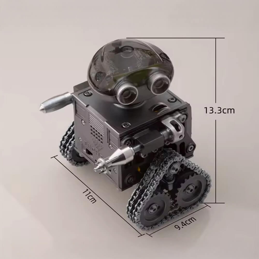 Remote Controlled Sci-Fi Robot - Metal Construction Set