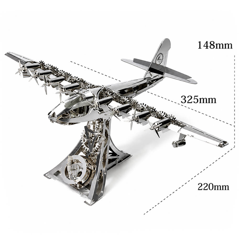 Heavenly Hercules Airplane - Metal Construction Set